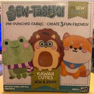 SEWING FELT CRAFT KIT SEW-TASTIC BY ANKER ART NEW SEALED